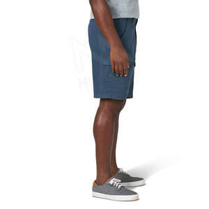 Short cargo de luxe en coton respirant pour hommes, 4 poches pour l'entraînement sportif, la salle de sport, le fitness, les vêtements de sécurité - Product Image 4