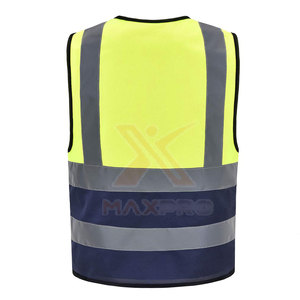 Gilet de sécurité MAXPRO International de haute qualité sans manches au design unique - Vente en gros, couleur unie, léger, service OEM personnalisé - Product Image 3