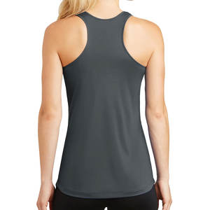 Camiseta sin mangas ajustada transpirable al por mayor de siguiente nivel - Product Image 2