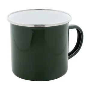 Mug en émail personnalisé pour articles promotionnels - Style vintage Enavint - Product Image 4