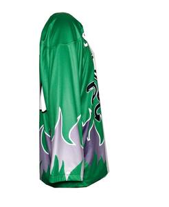 Maillot de hockey sur glace pour jeunes multicolores personnalisé de haute qualité Option de gros à séchage rapide et doux pour l'uniforme de sublimation - Product Image 3