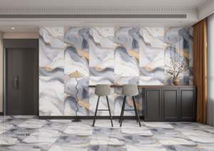 Carreaux Nairobi finition brillante 600x1200mm épaisseur 9mm GVT PGVT Qualité d'exportation indienne GVT PGVT Marbre indien d'exportation - Product Image 4