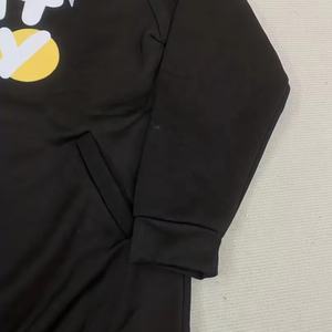 Venta caliente Impresión Hombres Sudaderas con capucha Diseño personalizado Blanco y Negro 3D Puff Imprimir Mejor calidad Sudadera con capucha unisex - Product Image 3