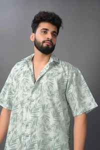 Camiseta de Hombre 100% Algodón, Casual, Holgada, de Manga Corta, Ecológica, con Estampado Digital, de Secado Rápido, Transpirable, Tejida, Lisa, Teñida, ODM - Product Image 3