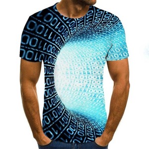 T-shirts pour hommes de meilleure conception T-shirts de grande taille à séchage rapide T-shirts de sublimation respirants et confortables - Product Image 2