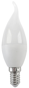 Lampada a LED a punta effetto candela Eco E14 6W 3000K 550Lm 37x125mm. (F-Bright Eco 2602956) - Product Image 1