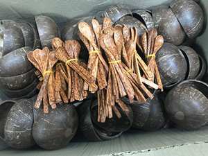 BOÎTE DE BOL EN NOIX DE COCO RÉUTILISABLE ÉCOLOGIQUE DU VIETNAM DE HAUTE QUALITÉ ET DE BON PRIX - Product Image 3