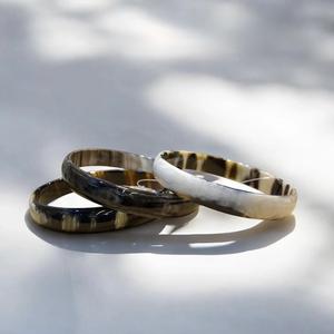 Buffalo Horn Natural <b>Bangles</b> Bracelet Crafting Buffalo Horn Hand Jewelry - Product Image 1
