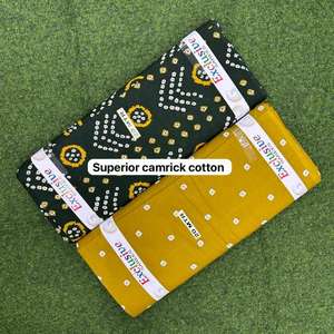 Tissu en coton imprimé de haute qualité pour vêtements, Kurti, chemises, draps, rideaux, doux, durable, textile écologique, exportation - Product Image 2