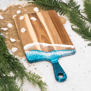 Planche à fromage en bois et résine de style vintage vaisselle décorer ustensiles de cuisine fruits légumes à découper utilisé dernier design ensemble de cuisine - Product Image 2