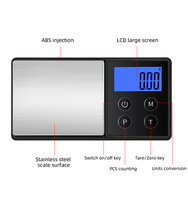 Timbangan Digital Perhiasan Emas Dr.Heng DH-8602 Akurasi Tinggi Bahan Stainless Steel dengan Platform Baterai, Akurasi 0.01g, Kapasitas 2kg