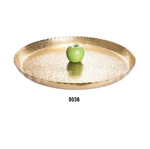 Decoración de latón dorado brillante, bandeja para aperitivos, cuenco, & Dip Chip, latón fuerte, hermoso acento de habitación, perfecto para fiestas de entretenimiento en casa - Product Image 4