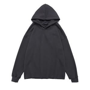 Unisex 350gsm Plain Streetwear Sudaderas con capucha para hombre con logotipo personalizado Impresión digital Drop Shoulder-Autumn Season Hoodie - Product Image 2