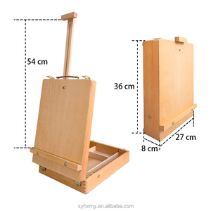Fournitures d'art, <span class=keywords><strong>chevalet</strong></span> en bois de hêtre, boîte, ensemble de peinture acrylique, ensemble de peinture pour artistes adultes et enfants - Product Image 5