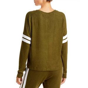 Sweat-shirt à capuche pour femme 100% coton, écologique, respirant, doublé, manches longues, coupe ample, hiver - Product Image 2