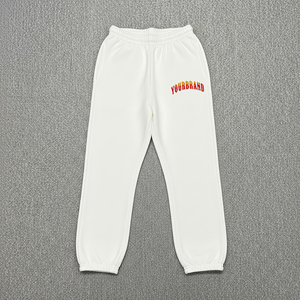 Pantalones de Hombre Personalizados OEM, Estilo Jogger, Ropa Casual de Invierno, Lavado Personalizado, Logotipo Serigrafiado, 100% Algodón - Product Image 4