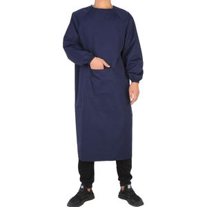 Pur coton hôpital gommages uniforme vêtements de travail chirurgicaux tenue à manches longues pour médecins et infirmières vêtements de travail en tissu tricoté - Product Image 4