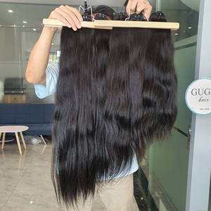 Paquete de cabello crudo vietnamita sin procesar vendedores a granel doble dibujado a granel gran oferta alta calidad 8 pulgadas-40icnes - Product Image 5