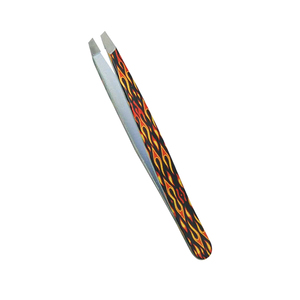 Pinzas para cejas puntiagudas de acero inoxidable ligeras y ecológicas de primera calidad, reutilizables, profesionales, OEM, ODM, proveedor, logotipo personalizado - Product Image 1