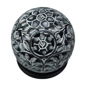 Natural Color Best Wholesale Product Selling In Demand Soapstone <b>Candle</b> <b>Holder</b> With Round Shape For Home And Hotel Decoration - Product Image 6