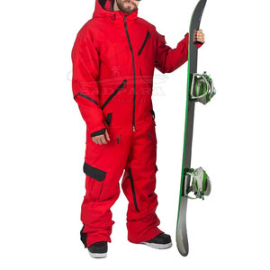 2025 vente chaude Logo personnalisé combinaison de Ski col à capuche respirant fermeture à glissière disponible différentes couleurs en gros vêtements de Ski - Product Image 1