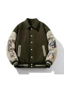 Nouvelle couleur, veste universitaire confortable pour homme et femme, utilisation en extérieur, coupe-vent, respirante, vêtements d'hiver tendance, haute qualité - Product Image 4