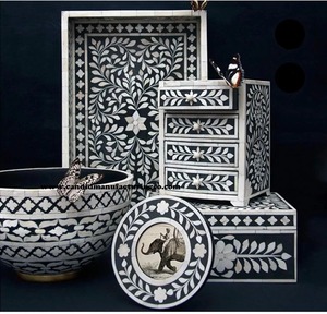 ชุดของตกแต่งกล่องกระดาษทิชชู่แบบทรงกลม,กรอบตกแต่งลิ้นชักหน้าอกขนาดเล็กสำหรับตกแต่งบ้าน - Product Image 5