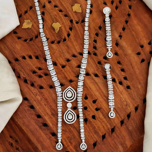 Trendy AD Pendant <b>Set</b> Elegant Traditional Design Handcrafted <b>Jewellery</b> for <b>Women</b> Weddings and Occasions - Product Image 2