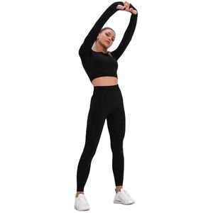 Ensemble de yoga tendance pour femmes, nouvelle arrivée, ensemble de yoga tendance pour femmes avec logo personnalisé, taille et couleurs, ensemble de yoga - Product Image 4