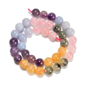 Perles de prière en résine, perles tasbi en pierre naturelle Tasbih Misbaha Tasbiih chapelet mode collier de perles jade - Product Image 3