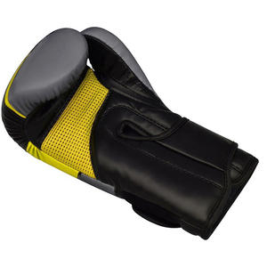 Guantes de Boxeo de Cuero de Primera Calidad para Hombre, Personalizados con Malla Impresa, Marca Privada, Tallas Profesionales - Product Image 4