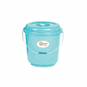 Durable 25 Litre PP Plastic <b>Bucket</b> <b>with</b> Handle and <b>Lid</b> for Water Storage in Industrial or Household Use - Product Image 4