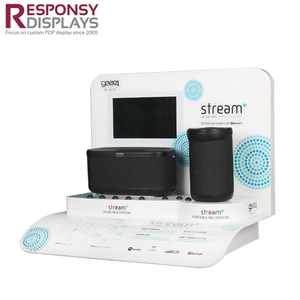 Acrylic Countertop hiển thị đứng với màn hình kỹ thuật số cho loa đặt giới thiệu trong cửa hàng điện tử và cửa hàng bán lẻ hiển thị - Product Image 2