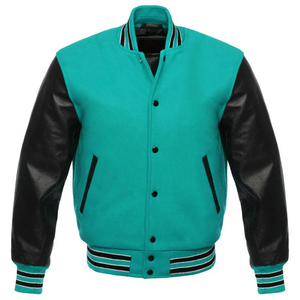 Última Llegada, Chaqueta Varsity de Béisbol para Hombre, Talla Grande, Transpirable, de Alta Calidad, con Logotipo Bordado Personalizado - Product Image 2