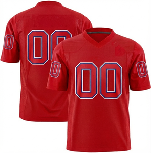 Maillot de football américain de haute qualité à manches courtes, taille plus - Product Image 5