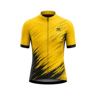Active Fit Men <b>Cycling</b> Jersey Lightweight Breathable Customized Polyester Stretch Material High Quality for Outdoor Riding - Product Image 1
