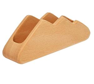 Tarjetero de madera Venta al por mayor de fábrica tarjetero de madera artesanía calidad premium - Product Image 1