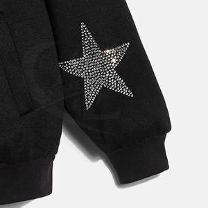 เสื้อฮู้ดพลอยเทียมสำหรับผู้ชายเสื้อฮู้ดผลิตจากปากีสถาน - Product Image 4