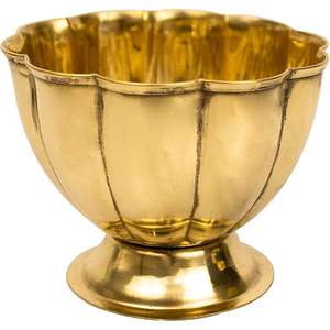 Vintage Pure Brass Spitting Bowl With Polish Finished <b>For</b> Decoration Purpose High Quality Arabic Peekdaan <b>Decorative</b> <b>Item</b> - Product Image 3