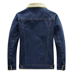 Latest Stylish Premium Quality Men's <b>Denim</b> <b>Jackets</b> Breathable New Fashion Wholesale Low MOQ High Street Style for Winter - Product Image 2