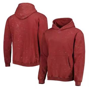 Sweat à capuche personnalisable pour hommes 100% coton Pull Acid Wash Design High Winter Clothing Acid Wash Hoodie - Product Image 2