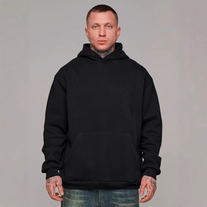 Sudadera con capucha de alta calidad para hombre y mujer, sudadera con capucha personalizada con bordado estampado de gran tamaño para hombre - Product Image 1