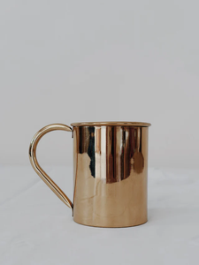 Vajilla y cocina Instant Traders International Pineapple Metal Copper Cup Moscow Mule Taza con tapa Taza de cerveza - Product Image 2