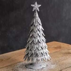 Árbol de Navidad Metálico Moderno con Estrella para Decoración del Hogar, Color y Tamaño Personalizables, Ecológico - Product Image 4