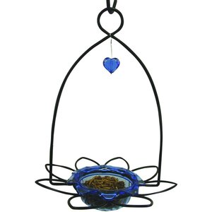 Ak Brass Bird House Comedero para pájaros colgante de metal para interiores y exteriores y alimentación de pájaros frutales - Product Image 2