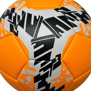 Ballon de football d'entraînement pour adultes de haute qualité, personnalisable, style classique, logo imprimé OEM ODM, matériau en cuir PU, football d'équipe - Product Image 6