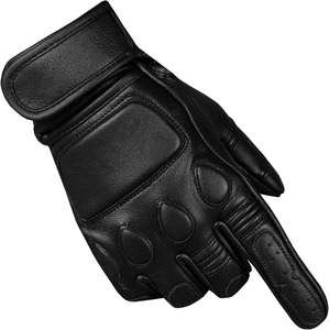 Guantes de carreras de dedos completos de cuero genuino de alta calidad, resistentes a la abrasión para motocicletas, ciclismo y esquí - Product Image 2