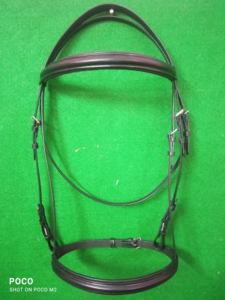 Ensemble de matériel d'équitation Bride faite à la main en cuir véritable pour le confort Top vente abordable équipement d'équitation Tack Set - Product Image 5