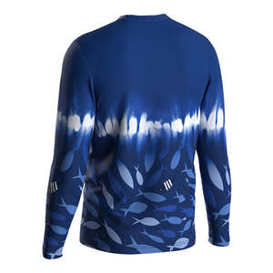 Camisetas de pesca de secado rápido con protección solar de alta calidad, camisetas de manga larga con estampado de sublimación para rendimiento deportivo personalizado - Product Image 5