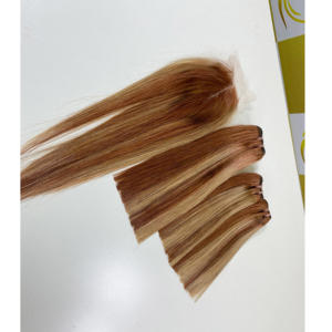 Bonestraight ลูกไม้ใสติดหนังกำพร้า18นิ้ว100% ผมมนุษย์สีเบอร์กันดี - Product Image 2